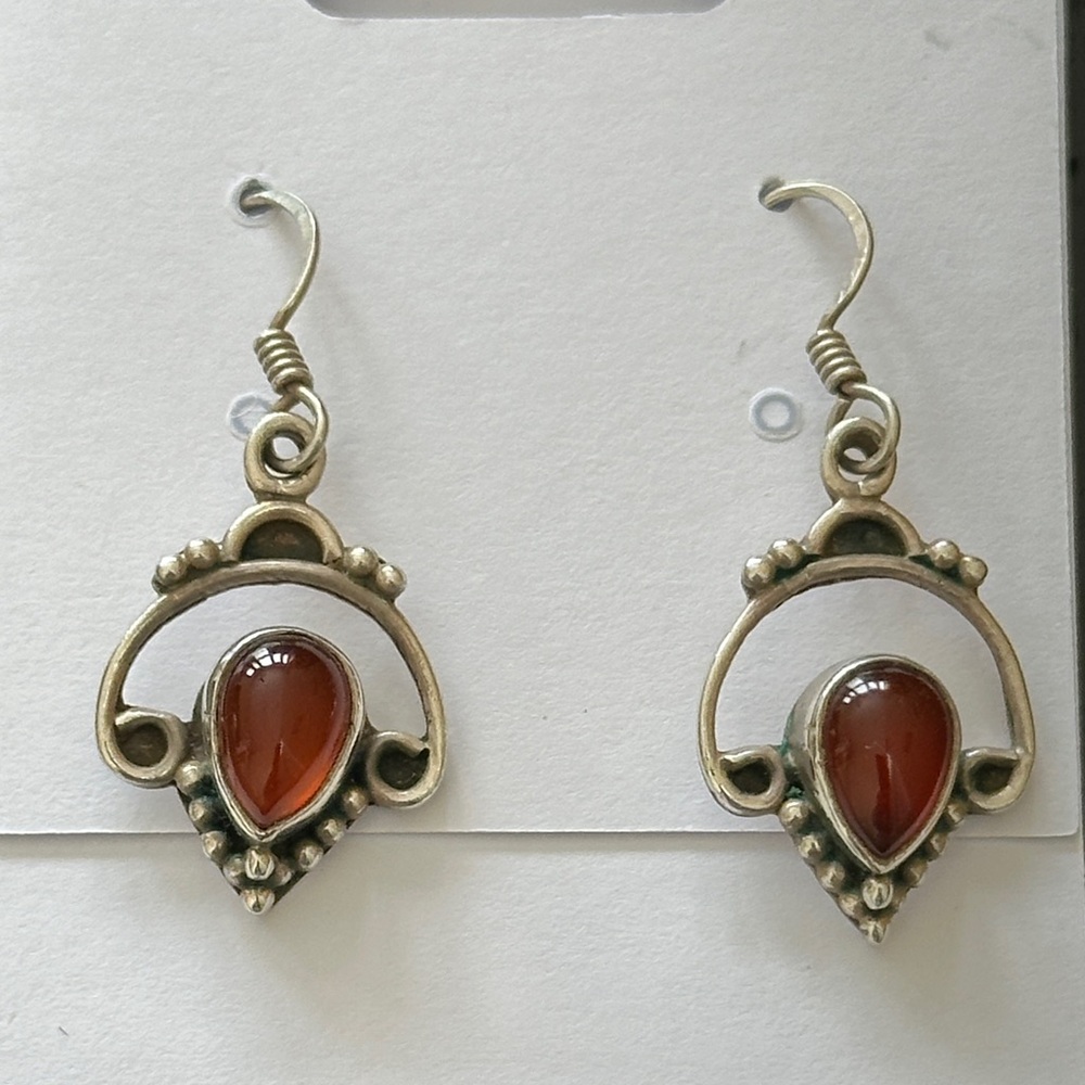 Sterling Silver Boho Earrings